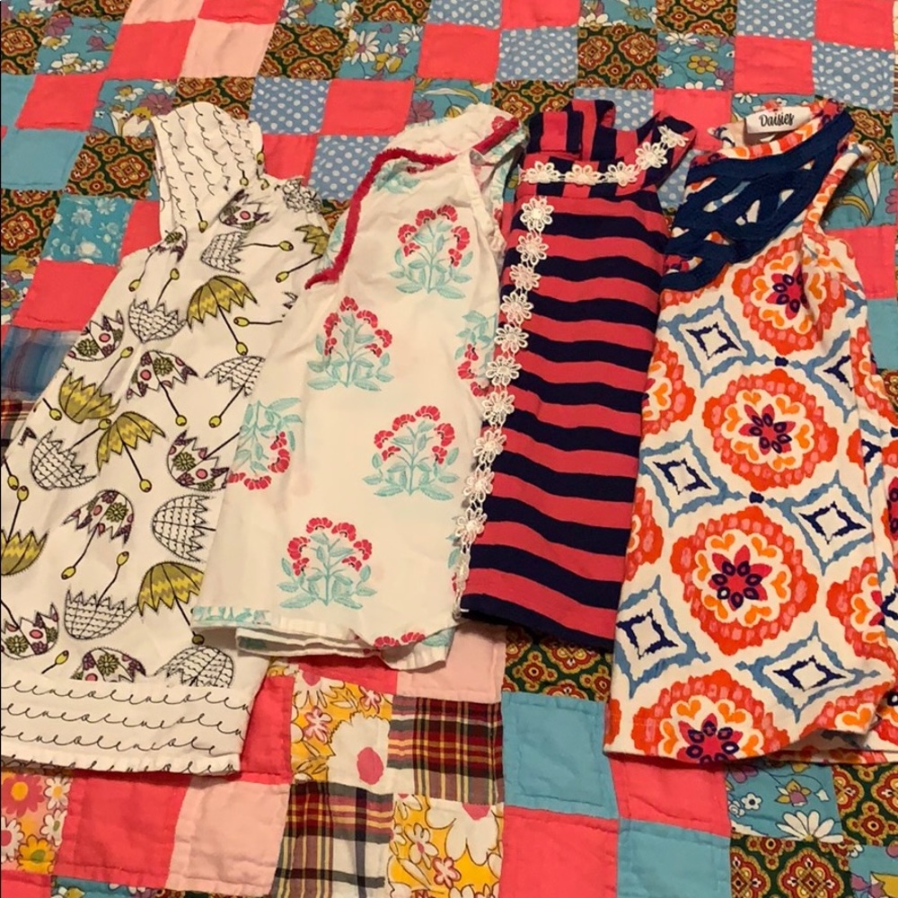 Bundle of 2T dresses and tunics